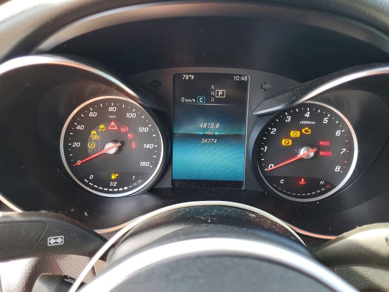 79041805 :رقم المزاد ، WDDWJ8DB9LF933131 vin ، 2020 Mercedes-benz C مزاد بيع