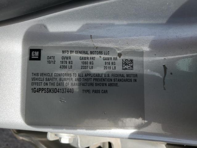 94825635 :رقم المزاد ، 1G4PP5SK9D4137440 vin ، 2013 Buick Verano مزاد بيع