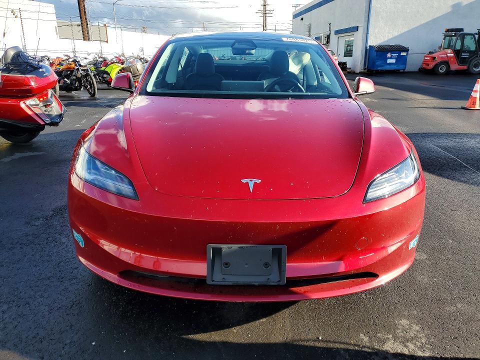 2025 Tesla Model 3 მანქანა იყიდება აუქციონზე, vin: 5YJ3E1EA0SF058510, აუქციონის ნომერი: 78081025
