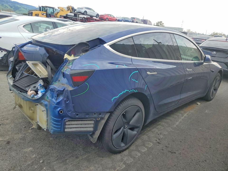 2018 Tesla Model 3 მანქანა იყიდება აუქციონზე, vin: 5YJ3E1EB0JF097847, აუქციონის ნომერი: 78095895