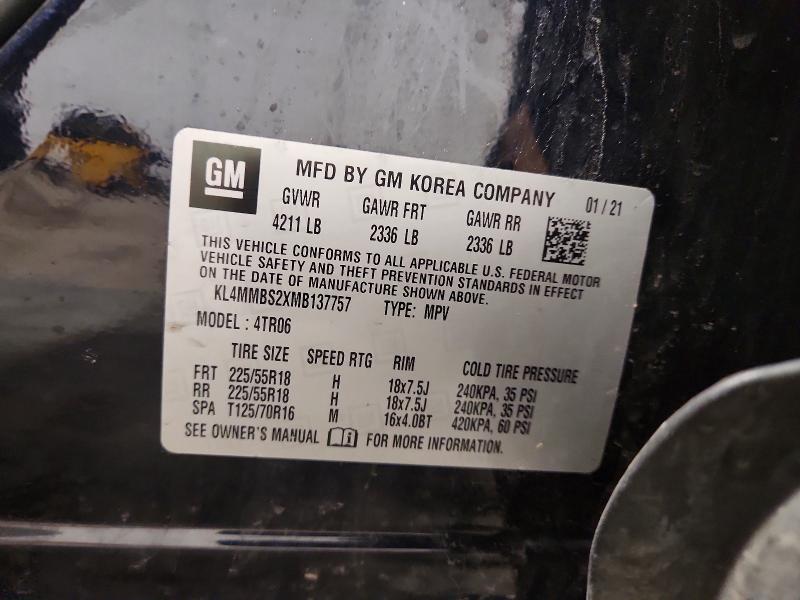 Продажа на аукционе авто 2021 Buick Encore Gx, vin: KL4MMBS2XMB137757, номер лота: 79021845