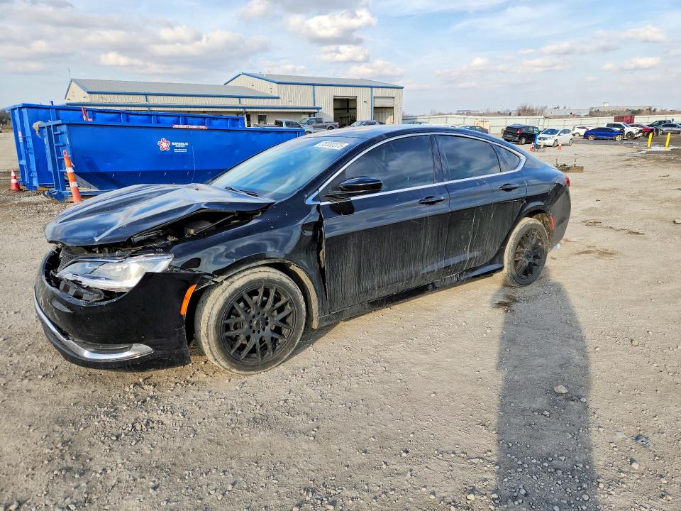 2015 Chrysler 200 მანქანა იყიდება აუქციონზე, vin: 1C3CCCABXFN504576, აუქციონის ნომერი: 78300375