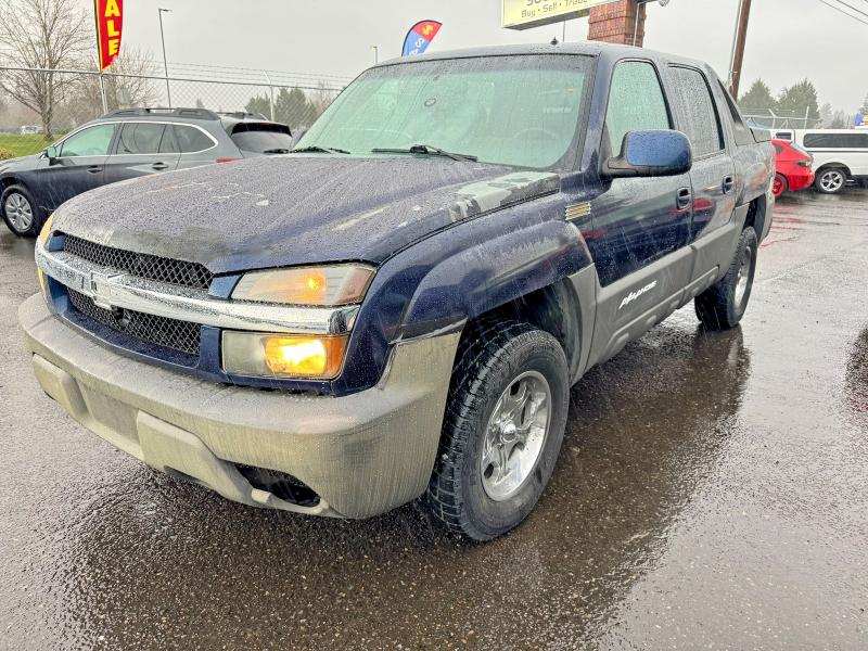 Aukcja sprzedaży 2002 Chevrolet Avalanche, vin: 3GNEK13T32G137306, numer aukcji: 77812145