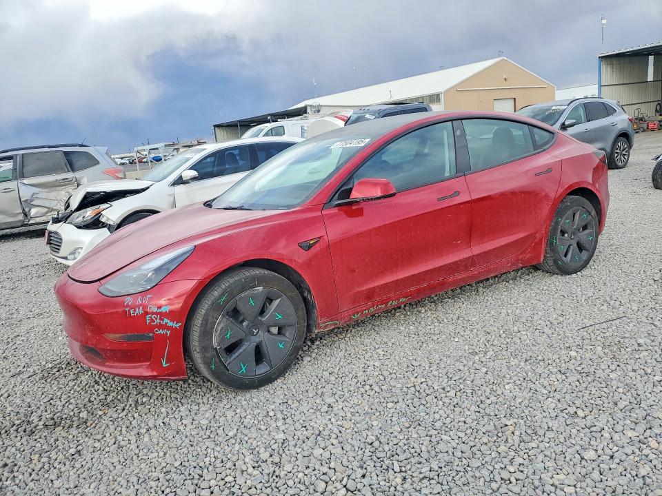 77504195 :رقم المزاد ، 5YJ3E1EBXPF699065 vin ، 2023 Tesla Model 3 مزاد بيع