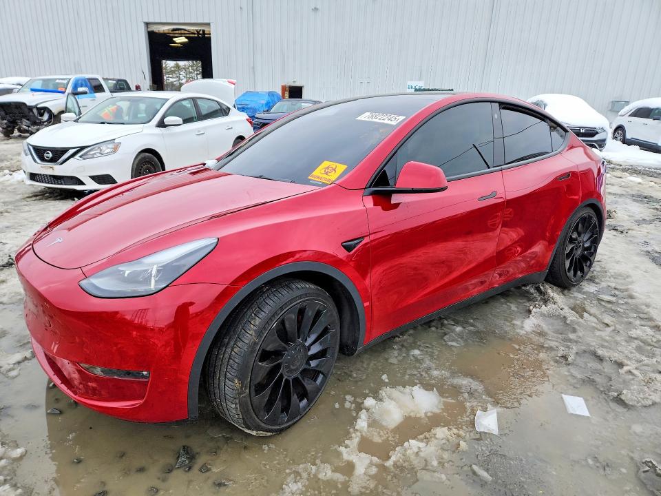 78822245 :رقم المزاد ، 5YJYGDEF6MF269081 vin ، 2021 Tesla Model Y مزاد بيع