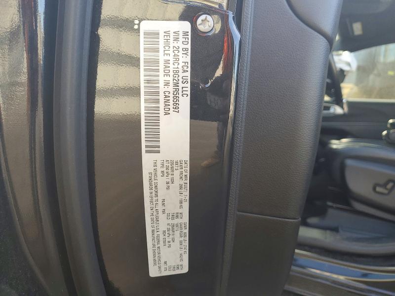 2021 Chrysler Pacifica მანქანა იყიდება აუქციონზე, vin: 2C4RC1BG2MR565697, აუქციონის ნომერი: 75229315