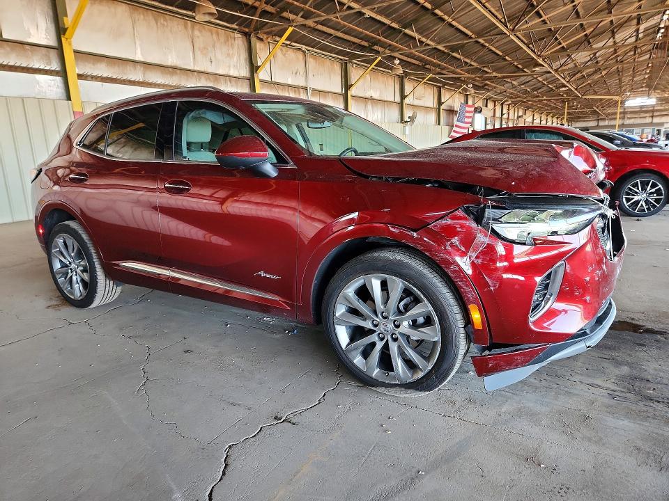 2022 Buick Envision მანქანა იყიდება აუქციონზე, vin: LRBFZRR48ND110609, აუქციონის ნომერი: 78299285