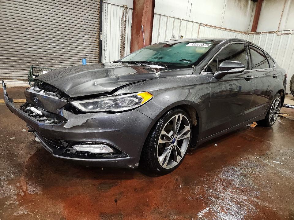 75911475 :رقم المزاد ، 3FA6P0D91HR263260 vin ، 2017 Ford Fusion Tit مزاد بيع