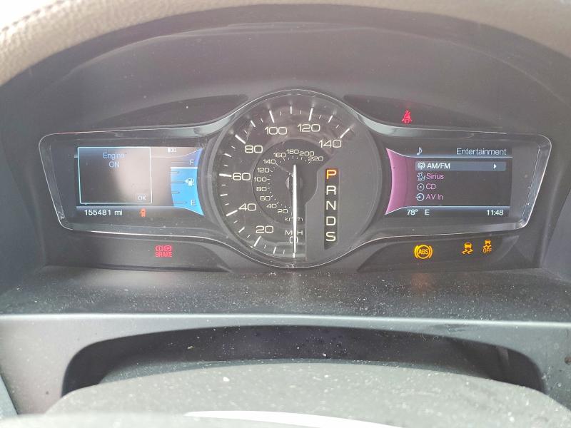 75555505 :رقم المزاد ، 2LMDJ6JK1DBL31000 vin ، 2013 Lincoln Mkx مزاد بيع