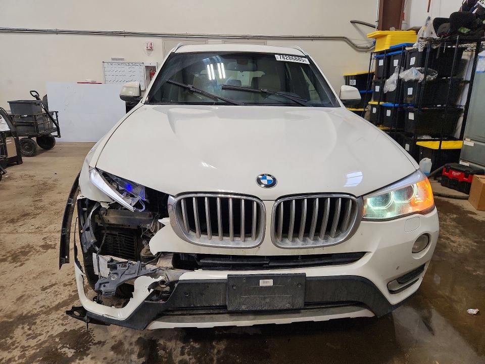 2016 Bmw X3 მანქანა იყიდება აუქციონზე, vin: 5UXWX9C51G0D64926, აუქციონის ნომერი: 78286885