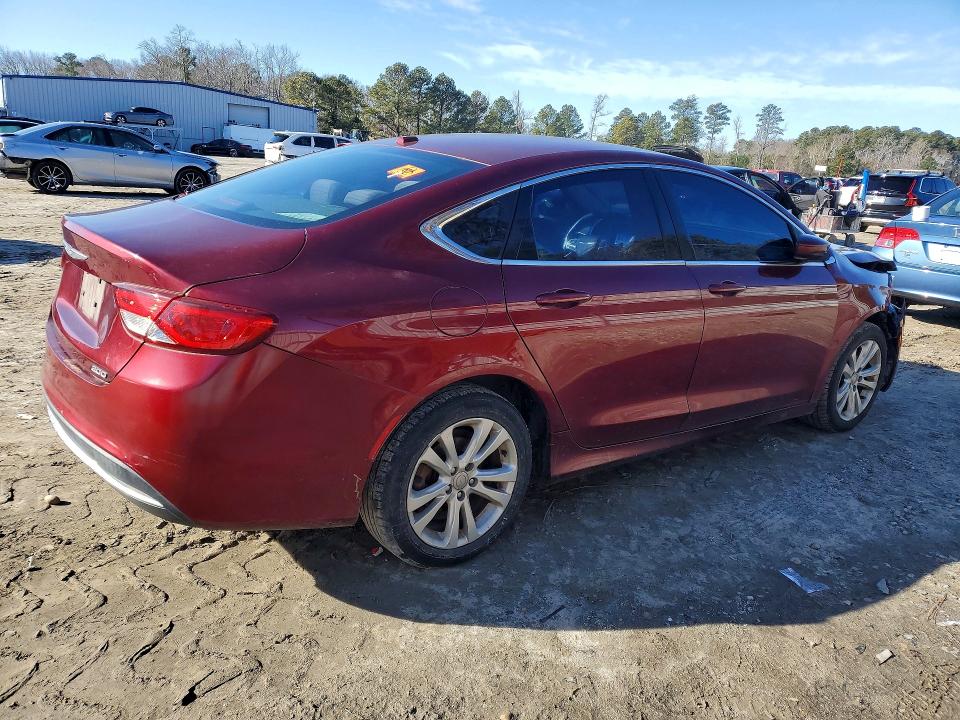 Продажа на аукционе авто 2015 Chrysler 200, vin: 1C3CCCAB3FN539427, номер лота: 78405125