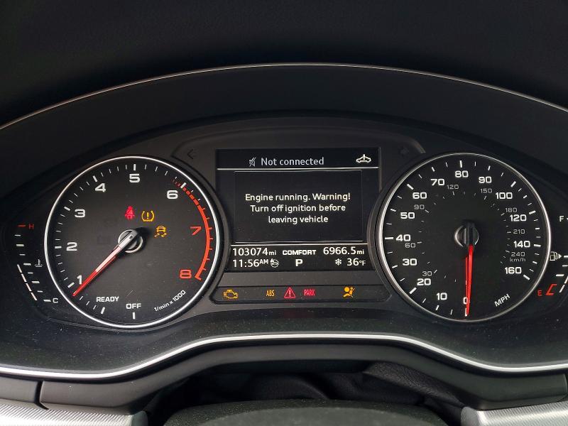2017 Audi A4 მანქანა იყიდება აუქციონზე, vin: WAUGMAF48HA176994, აუქციონის ნომერი: 75794685