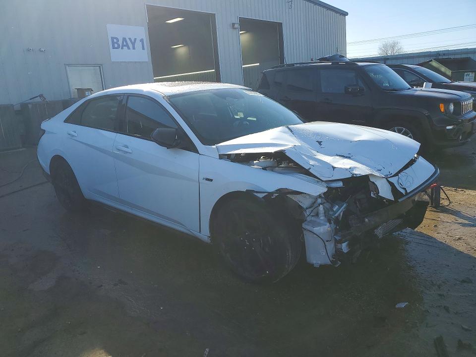 2025 Hyundai Elantra მანქანა იყიდება აუქციონზე, vin: KMHLR4DF1SU013257, აუქციონის ნომერი: 77759965