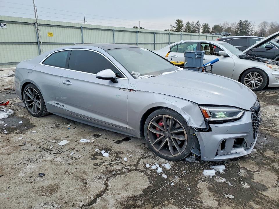 2018 Audi S5 მანქანა იყიდება აუქციონზე, vin: WAUP4AF53JA012244, აუქციონის ნომერი: 76405665