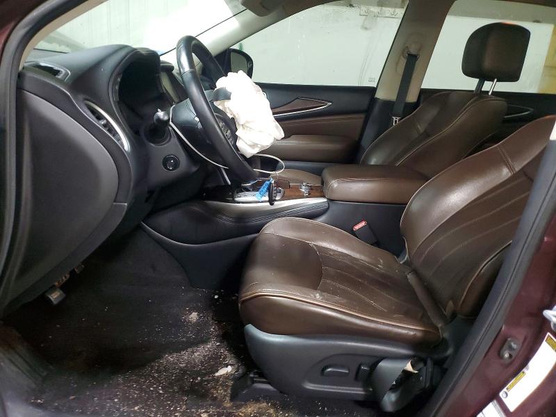 75268265 :رقم المزاد ، 5N1AL0MM1FC510398 vin ، 2015 Infiniti Qx60 مزاد بيع
