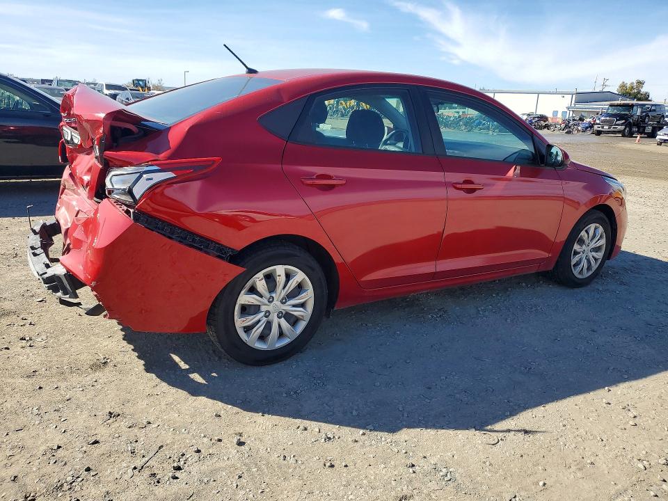 78664235 :رقم المزاد ، 3KPC24A67ME140397 vin ، 2021 Hyundai Accent مزاد بيع