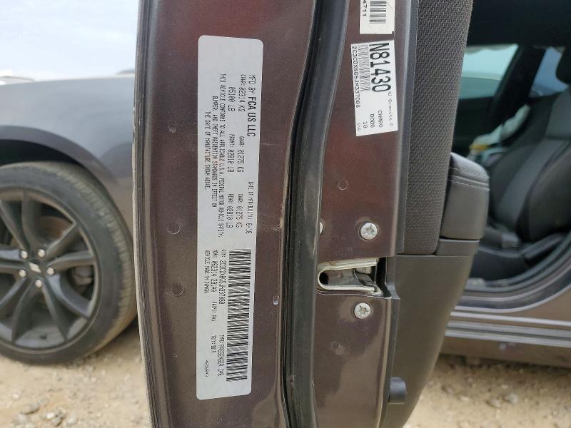 Aukcja sprzedaży 2018 Dodge Charger, vin: 2C3CDXBG5JH337088, numer aukcji: 77028445