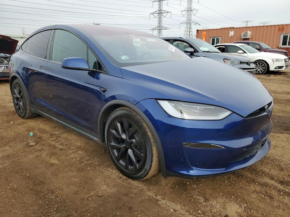 2023 Tesla Model X მანქანა იყიდება აუქციონზე, vin: 7SAXCDE57PF419379, აუქციონის ნომერი: 76483975