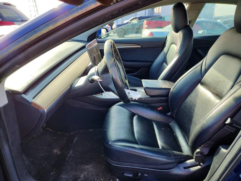 2022 Tesla Model 3 მანქანა იყიდება აუქციონზე, vin: 5YJ3E1EA5NF142696, აუქციონის ნომერი: 78592485