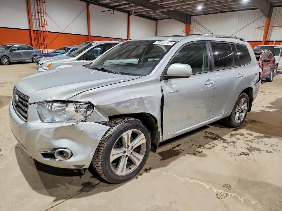 Aukcja sprzedaży 2008 Toyota Highlander, vin: JTEES43A382026910, numer aukcji: 78132215