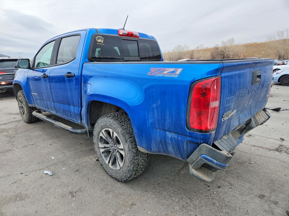 2021 Chevrolet Colorado მანქანა იყიდება აუქციონზე, vin: 1GCGTDEN0M1175852, აუქციონის ნომერი: 74263725