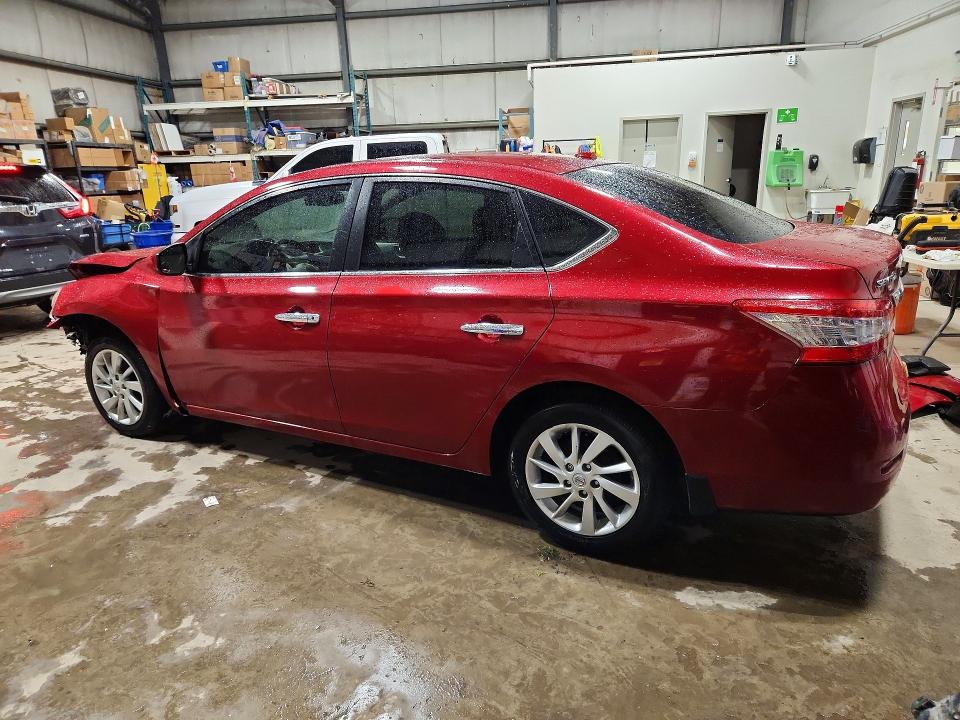 2014 Nissan Sentra მანქანა იყიდება აუქციონზე, vin: 3N1AB7AP2EL697204, აუქციონის ნომერი: 74212195