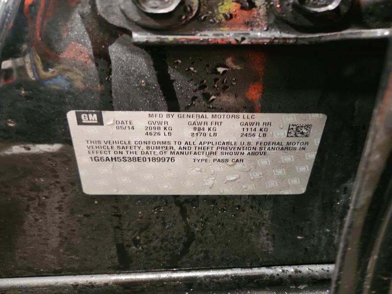 Продаж на аукціоні авто 2014 Cadillac Ats, vin: 1G6AH5S38E0189976, номер лоту: 75698415