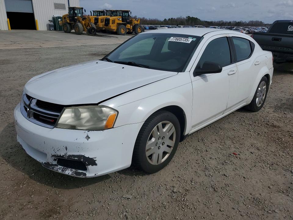 2013 Dodge Avenger მანქანა იყიდება აუქციონზე, vin: 1C3CDZAB4DN726088, აუქციონის ნომერი: 77605735