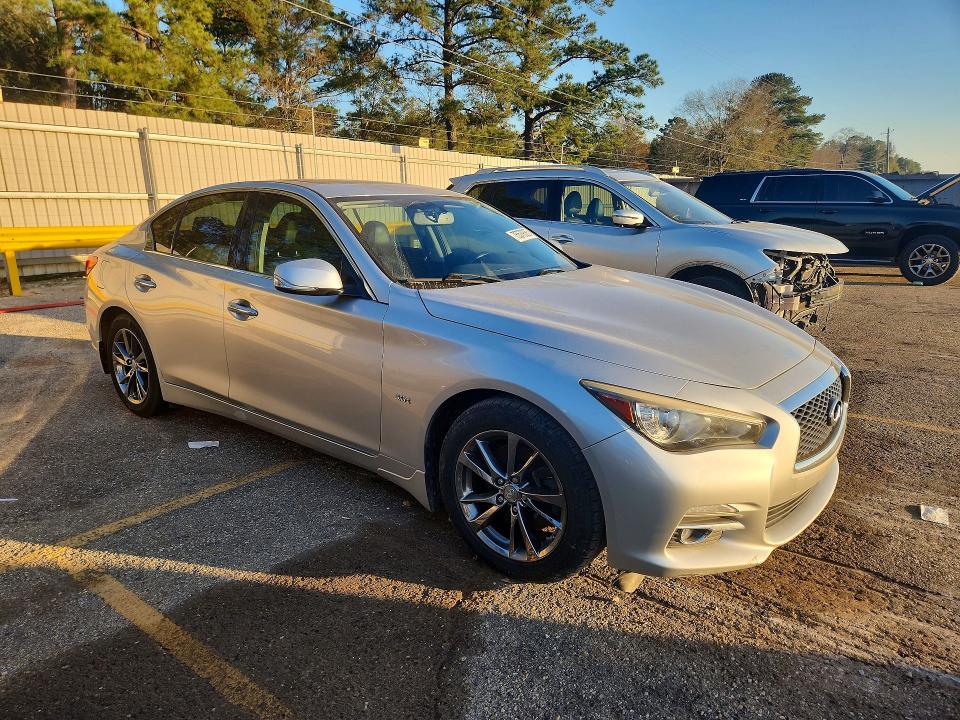 2017 Infiniti Q50 Premiu მანქანა იყიდება აუქციონზე, vin: JN1EV7AP3HM743545, აუქციონის ნომერი: 75579385