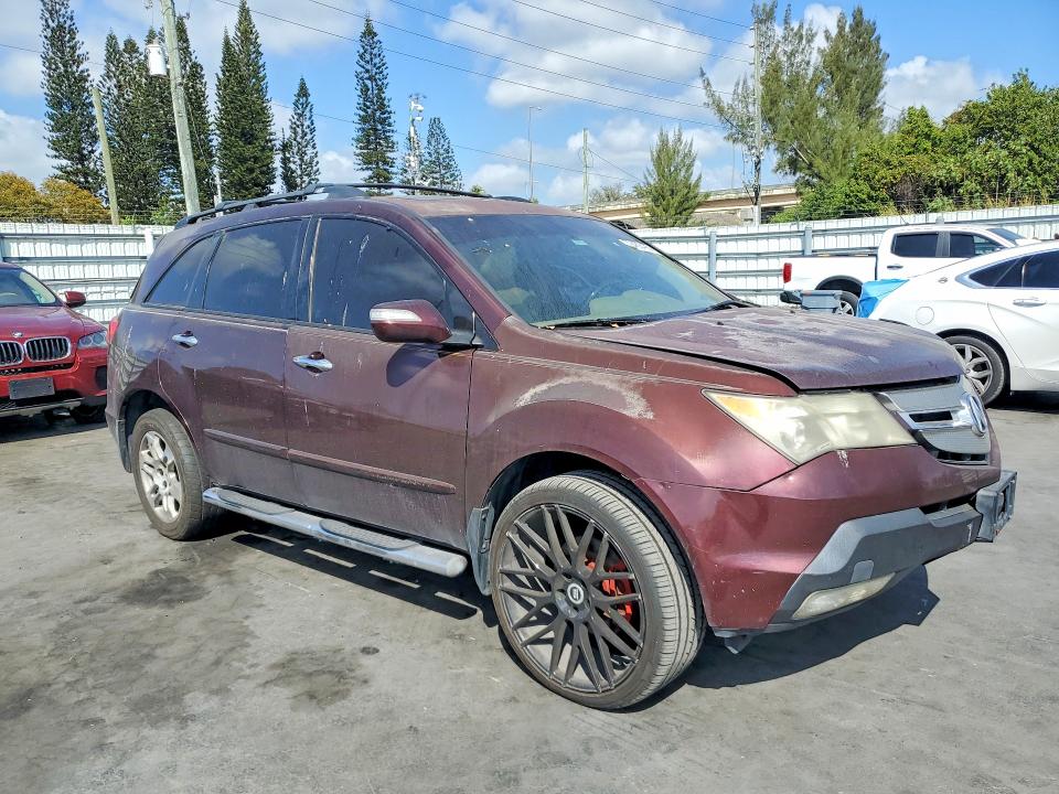 79463495 :رقم المزاد ، 2HNYD28308H526809 vin ، 2008 Acura Mdx مزاد بيع