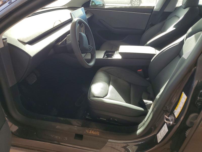 2025 Tesla Model 3 მანქანა იყიდება აუქციონზე, vin: 5YJ3E1EAXSF029449, აუქციონის ნომერი: 73239235