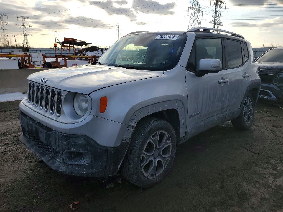 Aukcja sprzedaży 2016 Jeep Renegade, vin: ZACCJBDT4GPC93142, numer aukcji: 75779925