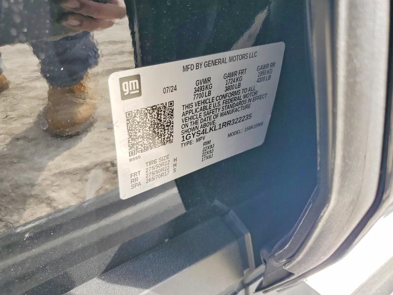 Aukcja sprzedaży 2024 Cadillac Escalade, vin: 1GYS4LKL1RR322235, numer aukcji: 77275535