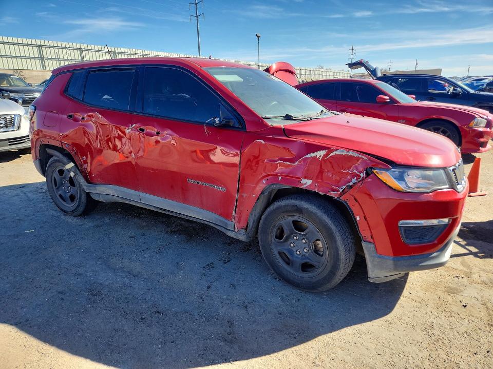 Продаж на аукціоні авто 2019 Jeep Compass, vin: 3C4NJCAB2KT840887, номер лоту: 78551975
