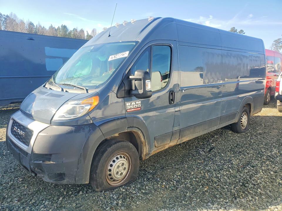 54541606 :رقم المزاد ، 3C6MRVJG4ME552475 vin ، 2021 Ram Promaster 3500 مزاد بيع