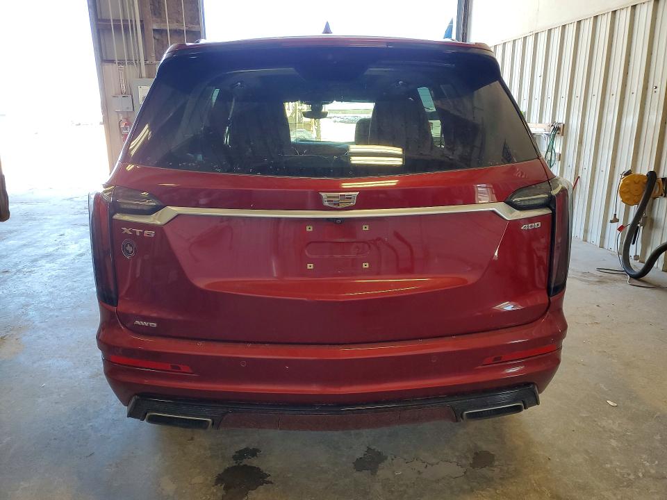 77721265 :رقم المزاد ، 1GYKPGRS9LZ127373 vin ، 2020 Cadillac Xt6 مزاد بيع