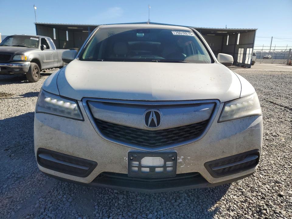 Продаж на аукціоні авто 2015 Acura Mdx Techno, vin: 5FRYD4H40FB030405, номер лоту: 76519215