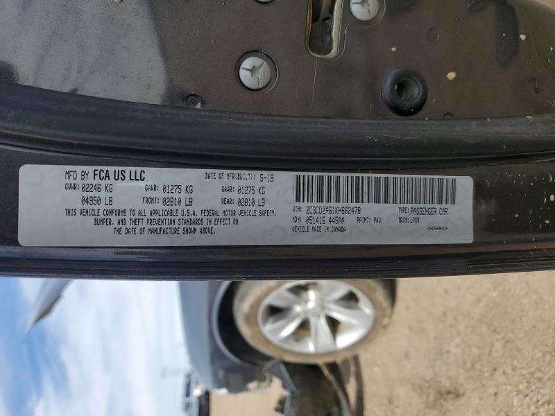 Aukcja sprzedaży 2019 Dodge Challenger, vin: 2C3CDZAG1KH662478, numer aukcji: 78354715