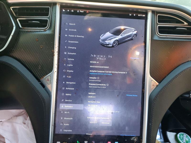 Aukcja sprzedaży 2017 Tesla Model S, vin: 5YJSA1E22HF215527, numer aukcji: 77348055