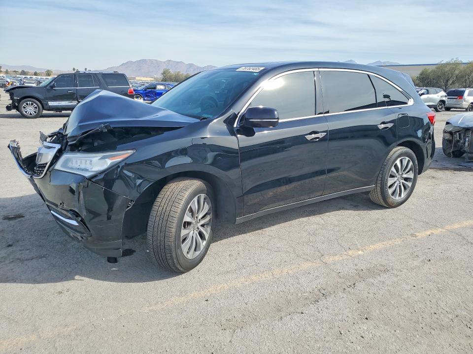 78762485 :رقم المزاد ، 5FRYD3H61GB015473 vin ، 2016 Acura Mdx مزاد بيع