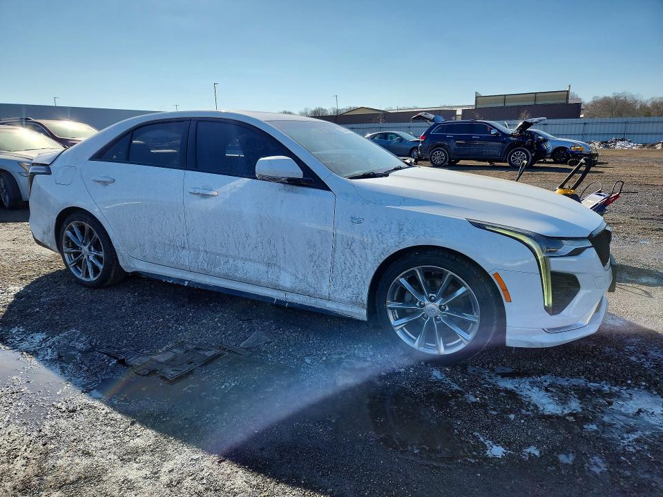 2021 Cadillac Ct4 მანქანა იყიდება აუქციონზე, vin: 1G6DC5RKXM0108550, აუქციონის ნომერი: 77284415