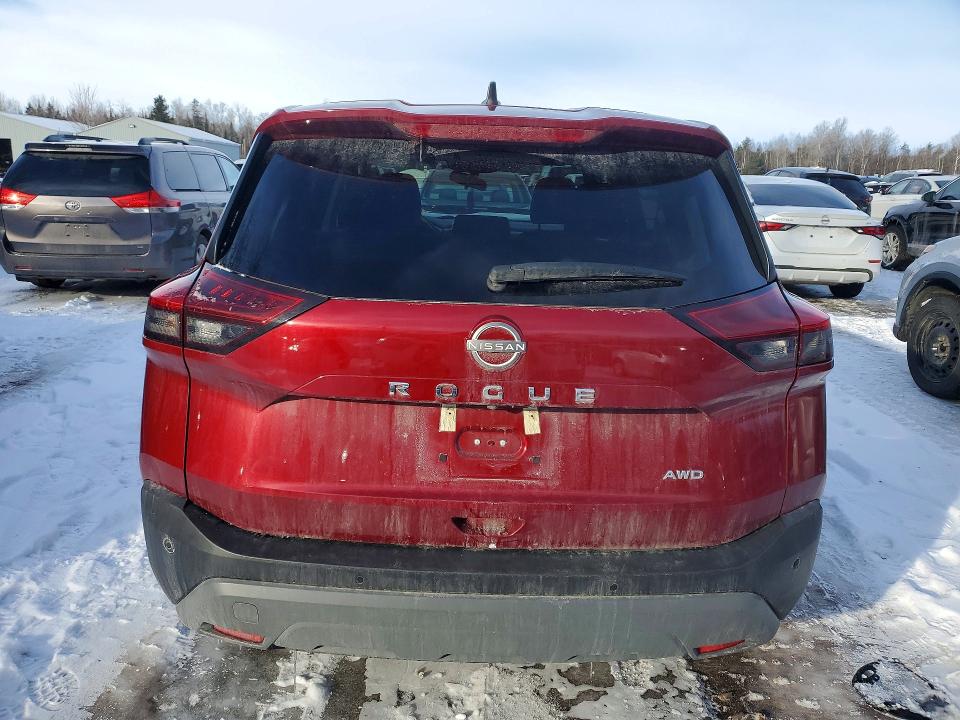77743075 :رقم المزاد ، 5N1AT3ABXNC724230 vin ، 2022 Nissan Rogue مزاد بيع