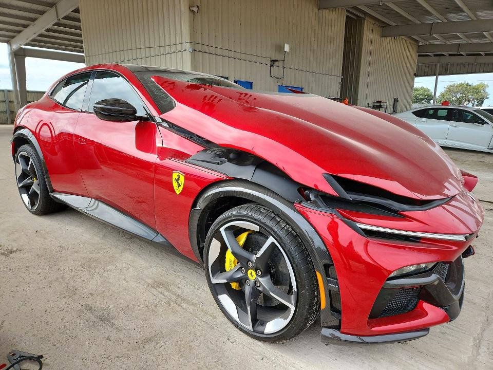 76170325 :رقم المزاد ، ZSG06VTA2S0314818 vin ، 2025 Ferrari Purosangue مزاد بيع