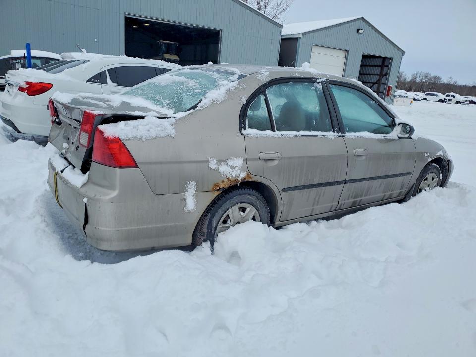 76763795 :رقم المزاد ، 2HGES16464H905393 vin ، 2004 Honda Civic مزاد بيع