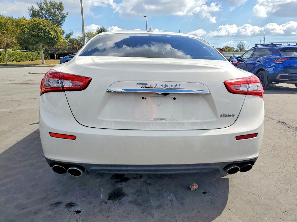 76894765 :رقم المزاد ، ZAM57XSA3F1139022 vin ، 2015 Maserati Ghibli مزاد بيع