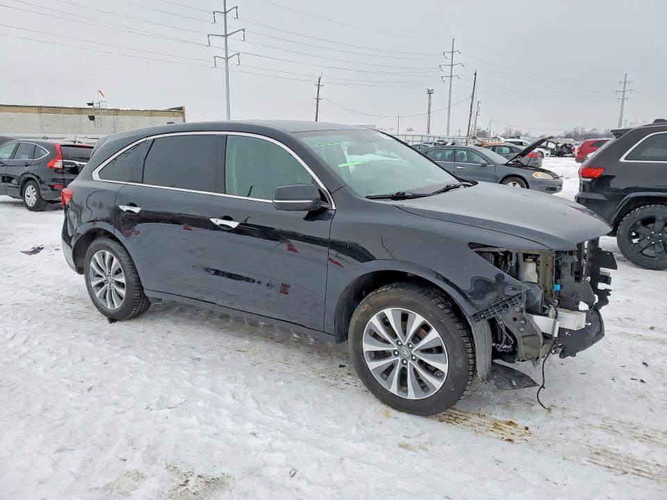 2014 Acura Mdx მანქანა იყიდება აუქციონზე, vin: 5FRYD4H4XEB024934, აუქციონის ნომერი: 75849455