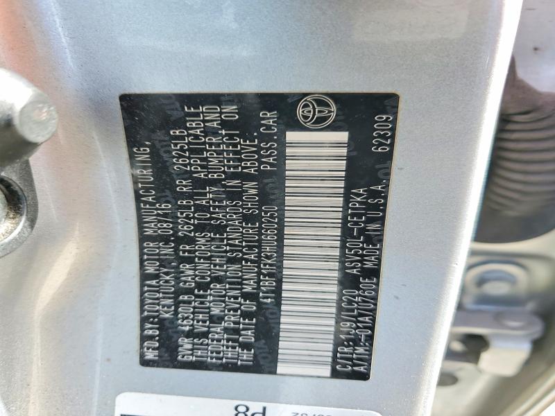 Продаж на аукціоні авто 2017 Toyota Camry, vin: 4T1BF1FK3HU660250, номер лоту: 75975425