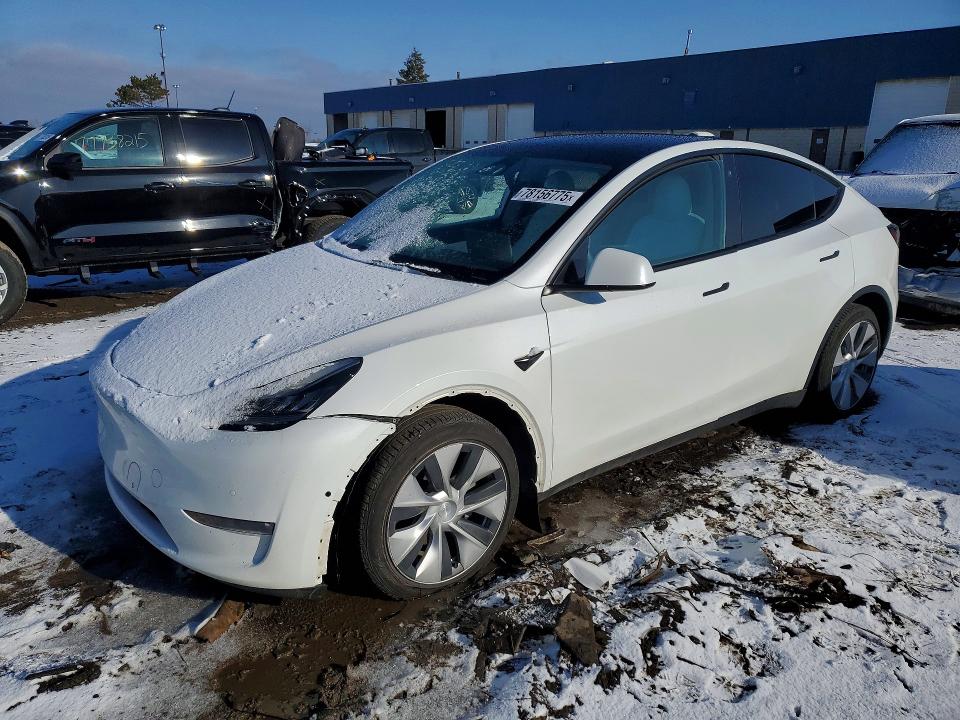 Aukcja sprzedaży 2022 Tesla Model Y, vin: 7SAYGDEE1NF444073, numer aukcji: 78156775