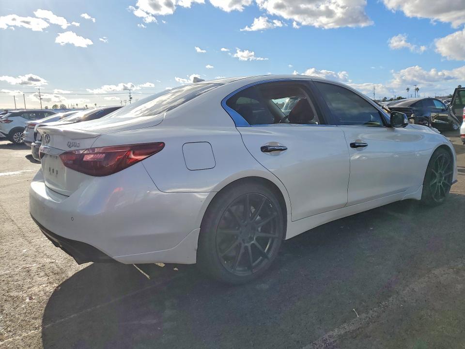 2018 Infiniti Q50 მანქანა იყიდება აუქციონზე, vin: JN1EV7AP3JM357004, აუქციონის ნომერი: 77795515