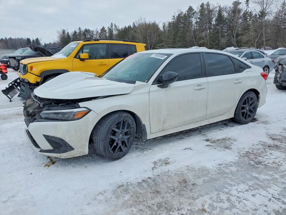 2022 Honda Civic მანქანა იყიდება აუქციონზე, vin: 2HGFE2F51NH120064, აუქციონის ნომერი: 78850385